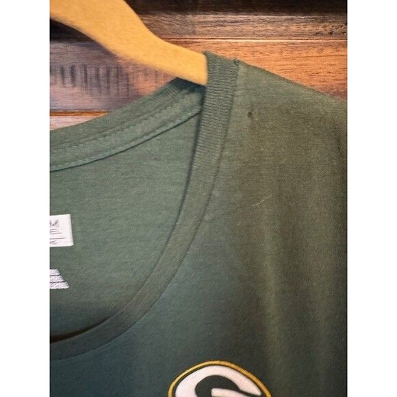 NFL Team Apparel Green Bay Packers Womens Short Sleeve Scoop Neck T-Shirt XL - Picture 5 of 9